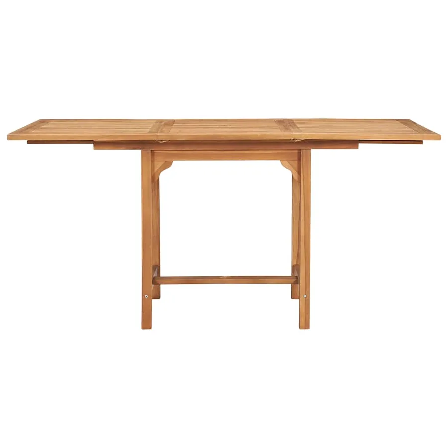 Salon de jardin 5 pcs Bois de teck massif - 6