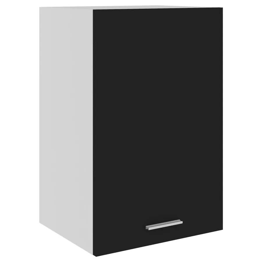 Armoire suspendue "Lyon" Noir 39,5 x 31 x 60 cm Bois d'ingénierie