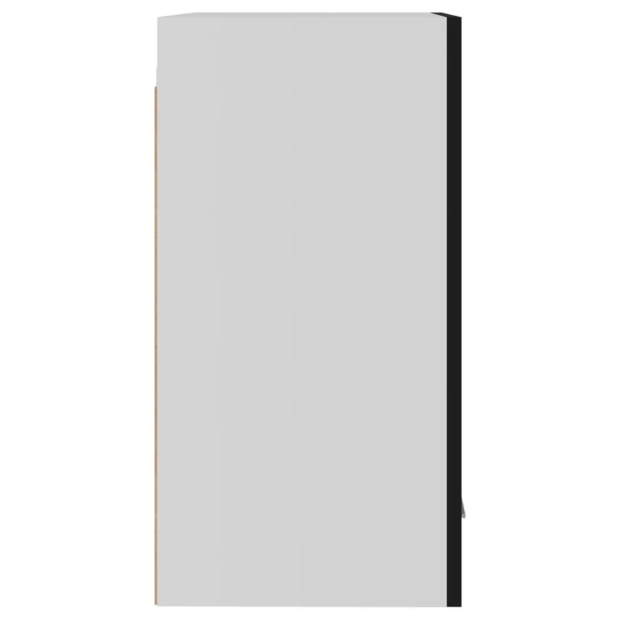Armoire suspendue "Lyon" Noir 39,5 x 31 x 60 cm Bois d'ingénierie - 8