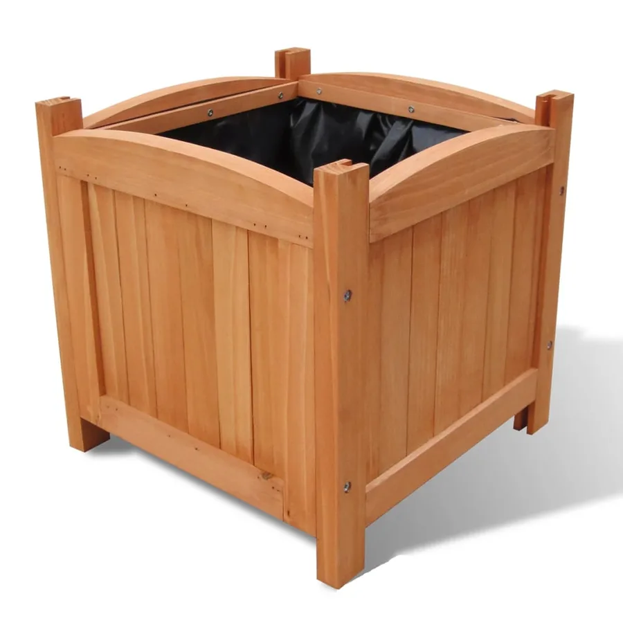 Ensemble de 2 lits surélevés Bois 30x30x30 cm - 2