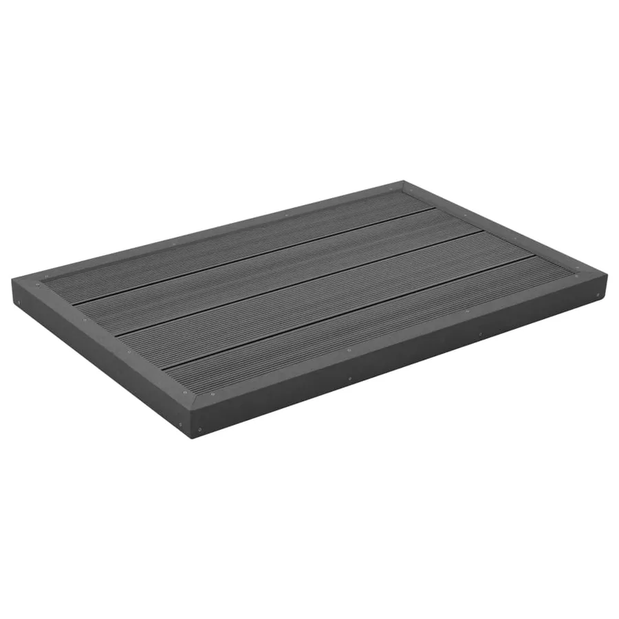 Élément de plancher pour douche solaire/échelle de piscine WPC - 2
