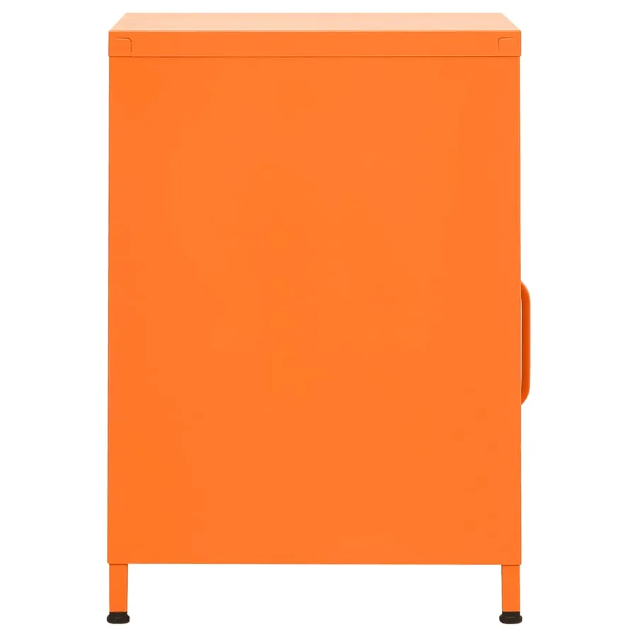 Table de chevet Orange 35x35x51 cm Acier - 4