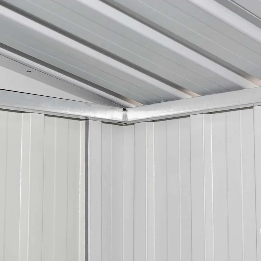 Abri de jardin Anthracite Acier - 10