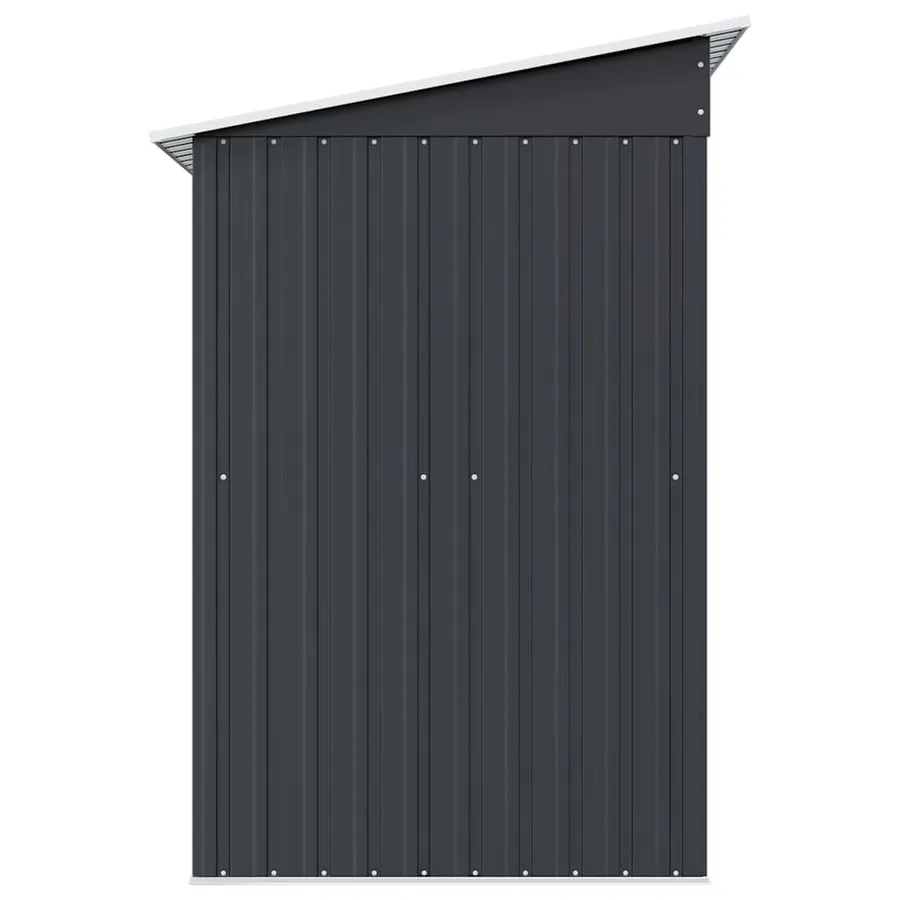 Abri de jardin Anthracite Acier - 6