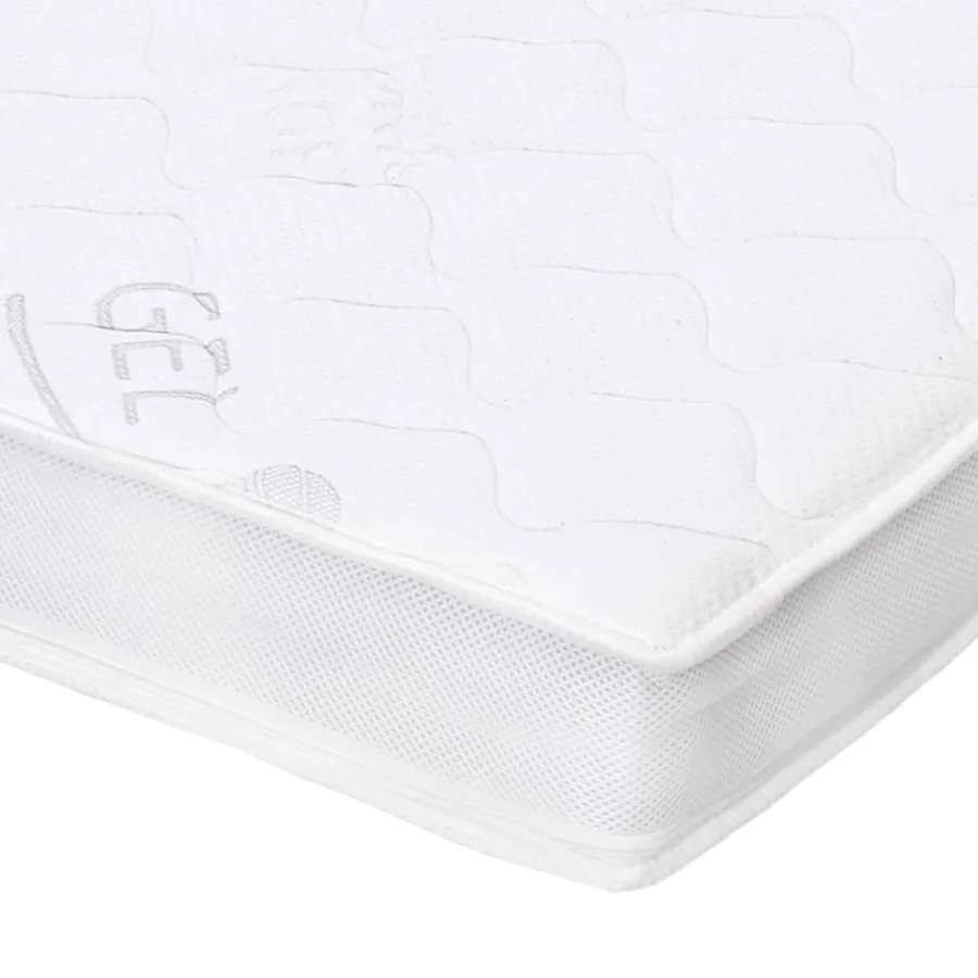 Sur-matelas 140 x 200 cm Mousse de gel 7 cm - 4