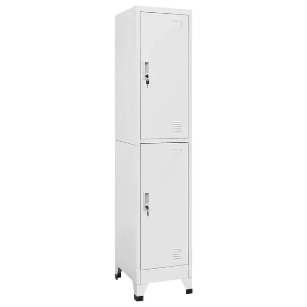 Armoire à casier avec 2 compartiments 38x45x180 cm