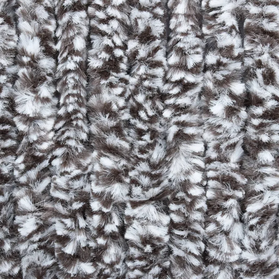 Moustiquaire Marron et beige 56 x 185 cm Chenille - 6