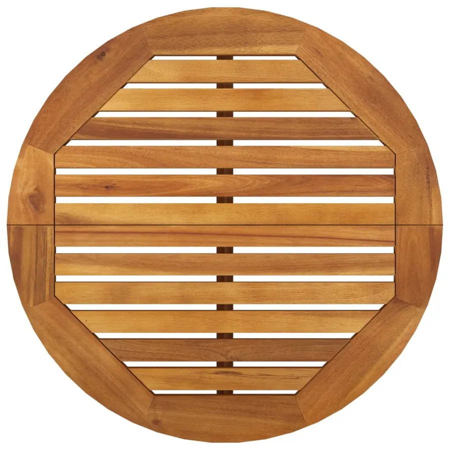 Ensemble de bar de jardin 3 pcs bois d'acacia solide - 8