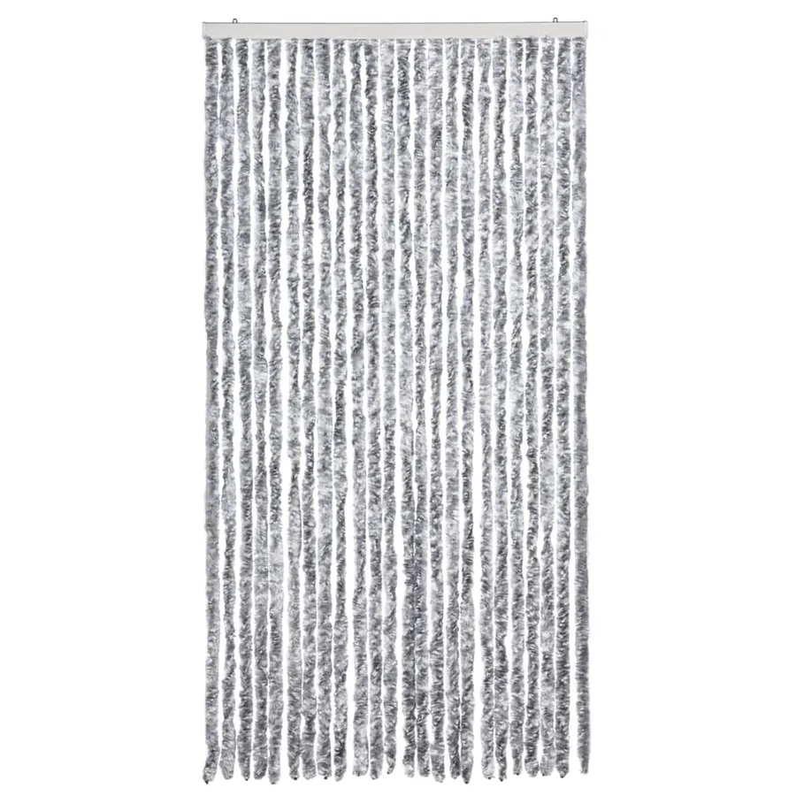 Moustiquaire Blanc et gris 100x220 cm Chenille - 3