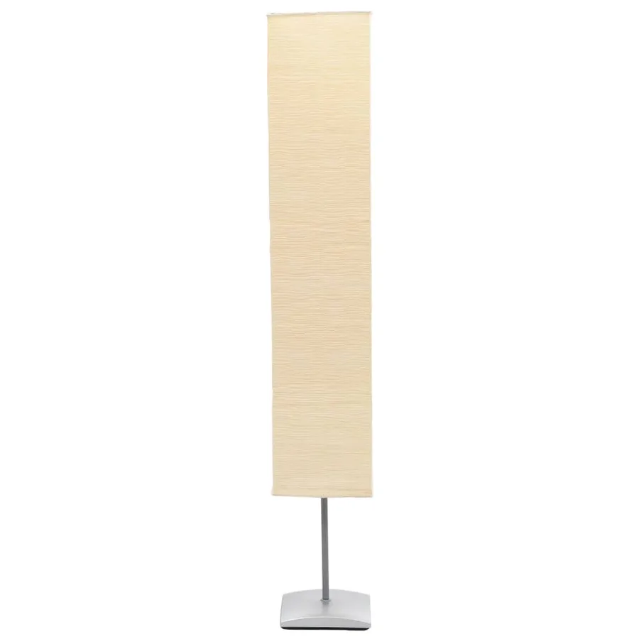 Lampadaire avec support en acier 135 cm Beige - 2