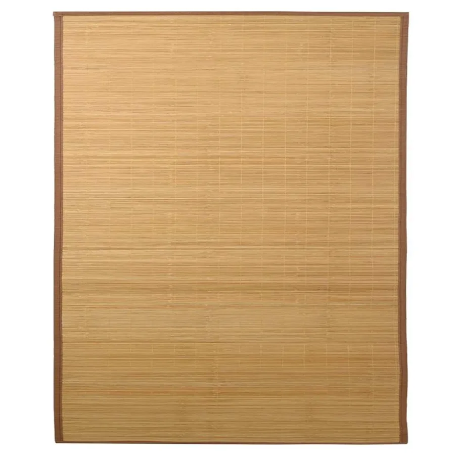 Tapis en bambou 160x230 cm Marron - 2