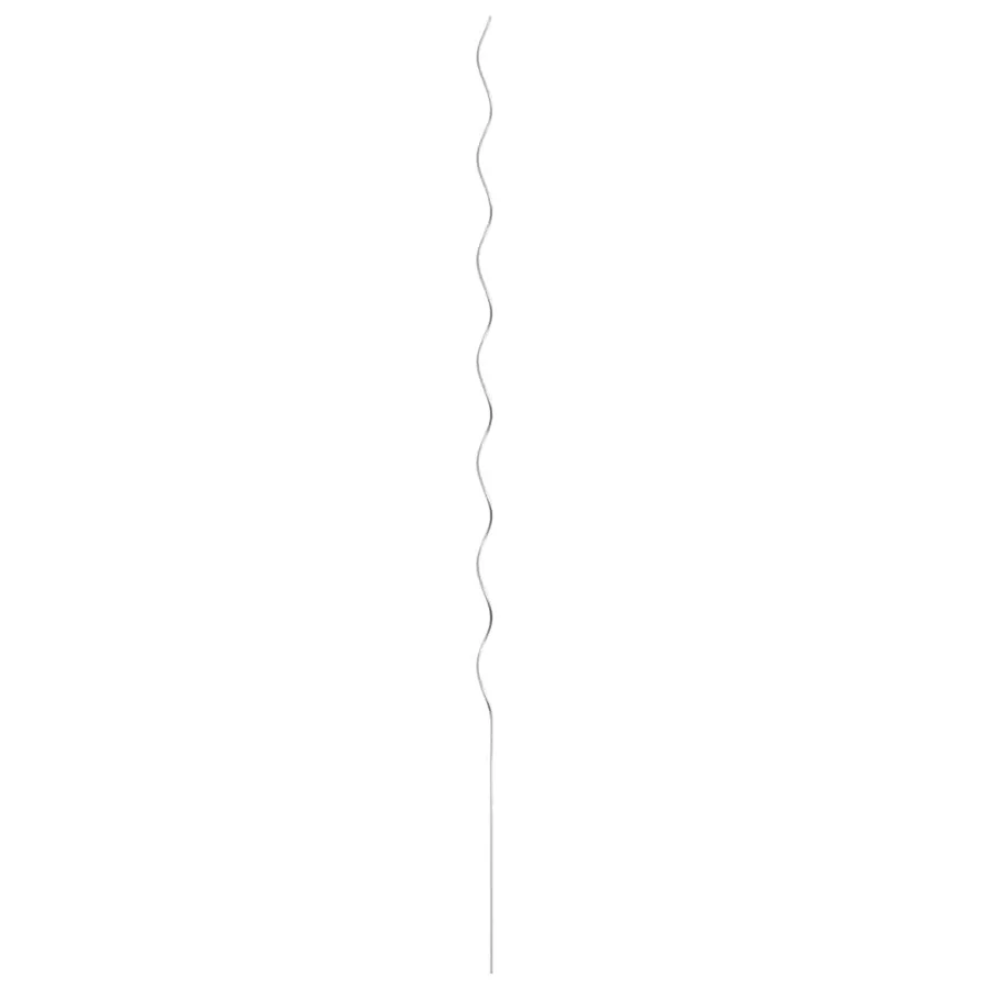 Supports de plantes en spirale 50 pcs Acier galvanisé 170 cm - 2