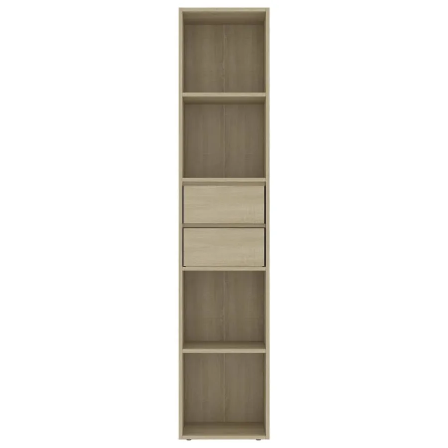 Bibliothèque Chêne sonoma 36x30x171 cm Bois d'ingénierie - 4