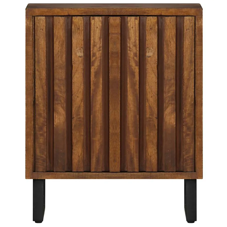 Table de chevet 40x30x50 cm Bois de manguier massif - 2