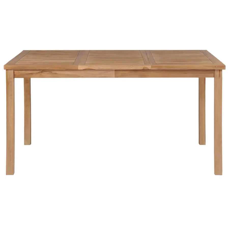 Table de jardin 150x90x77 cm Bois de teck solide - 2