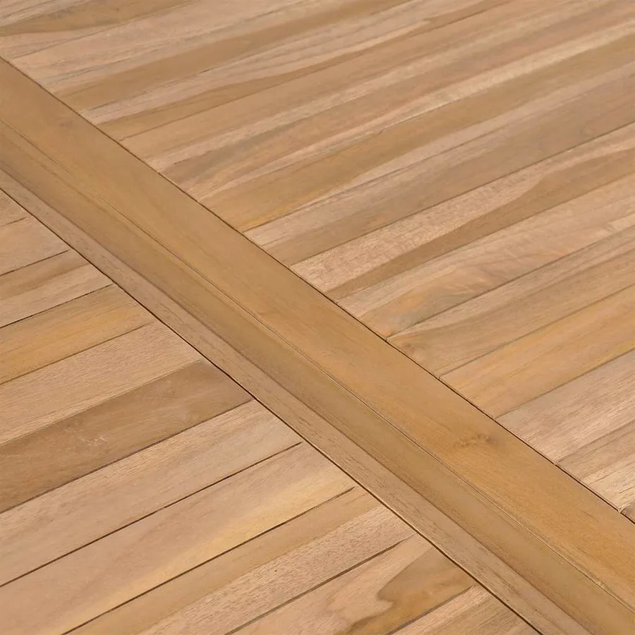 Table de jardin 150x90x77 cm Bois de teck solide - 4