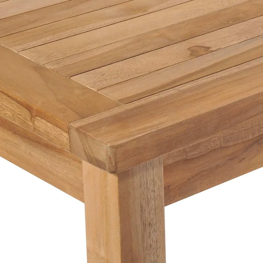Table de jardin 150x90x77 cm Bois de teck solide - 5