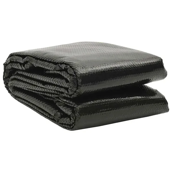 Couverture de piscine Noir 450 x 220 cm PE