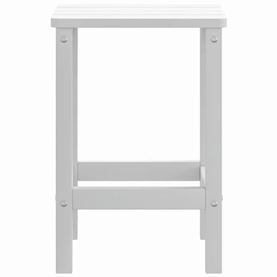Table de jardin Adirondack Blanc 38x38x46 cm PEHD - 4