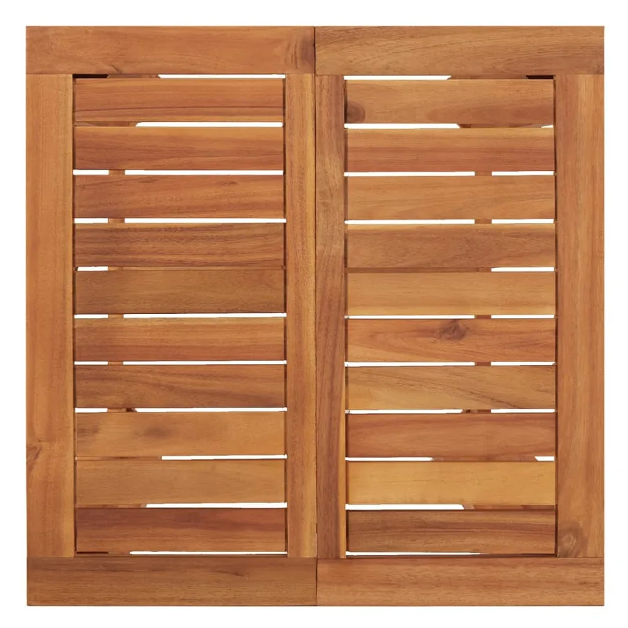 Ensemble de bar de jardin 5 pcs bois d'acacia solide - 7