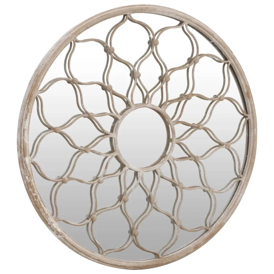 Miroir de jardin Sable 60x3 cm Fer Rond utilisation extérieure - 3