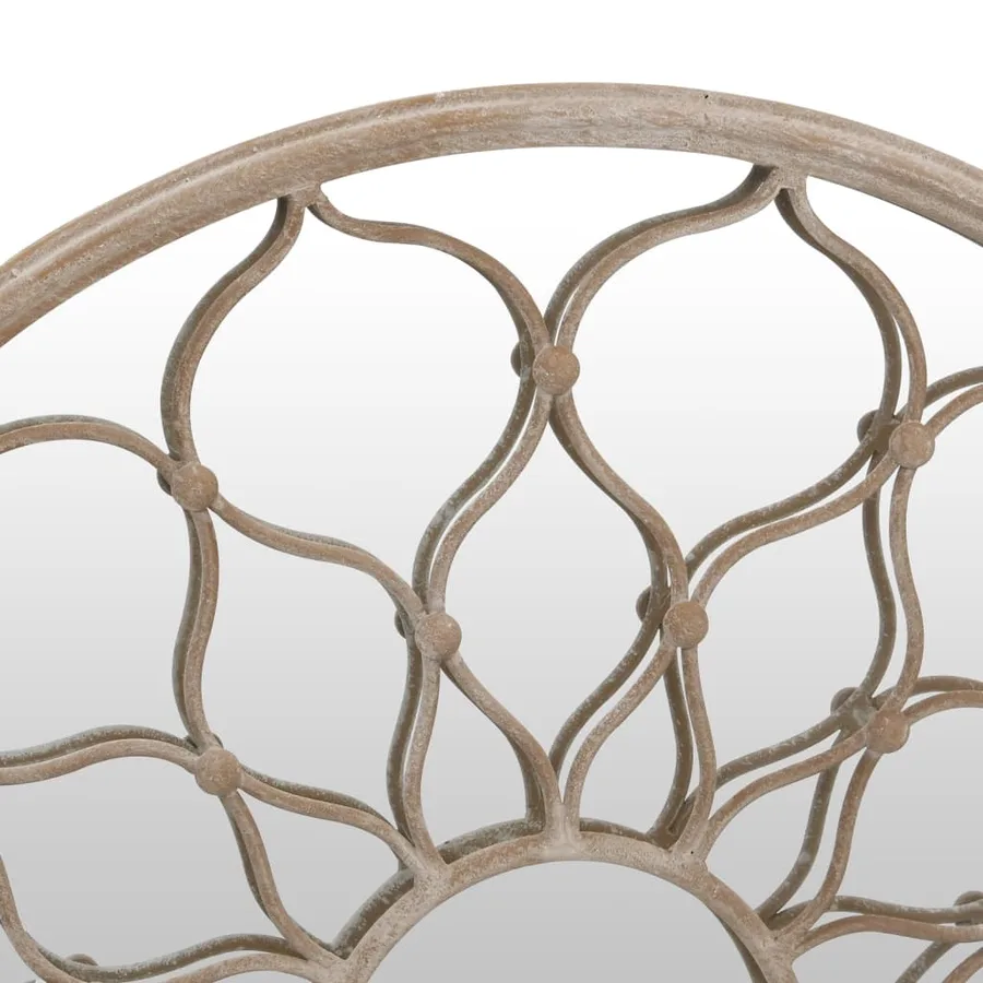 Miroir de jardin Sable 60x3 cm Fer Rond utilisation extérieure - 5