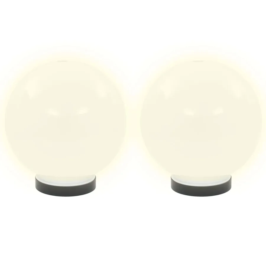 Lampe à LED sous forme de boule 2 pcs Sphérique 20 cm PMMA - 3