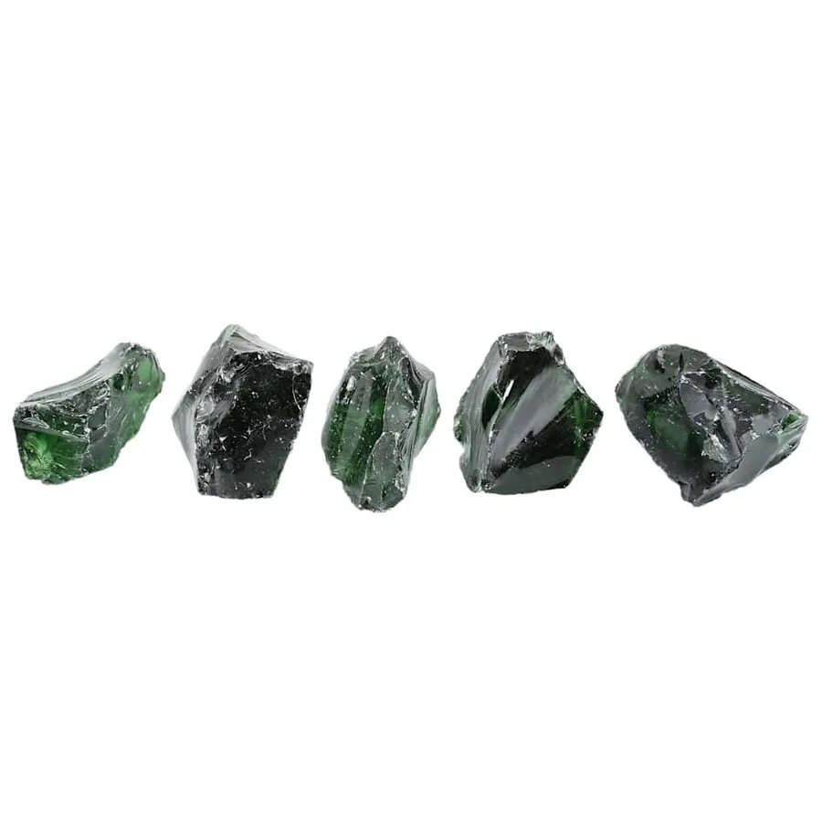 Roches de jardin Verre Vert 60-120 mm 25 kg - 2