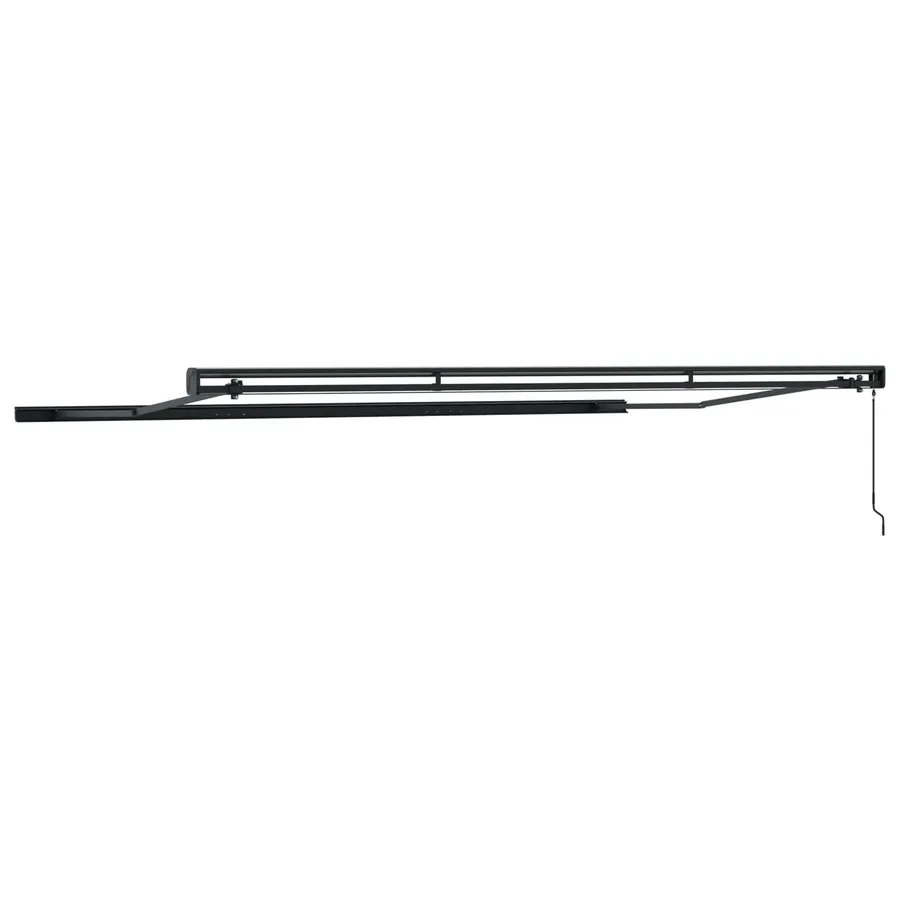 145707 vidaXL Manual Retractable Awning 400x300 cm Grey （not for individual sale） - Untranslated - 6