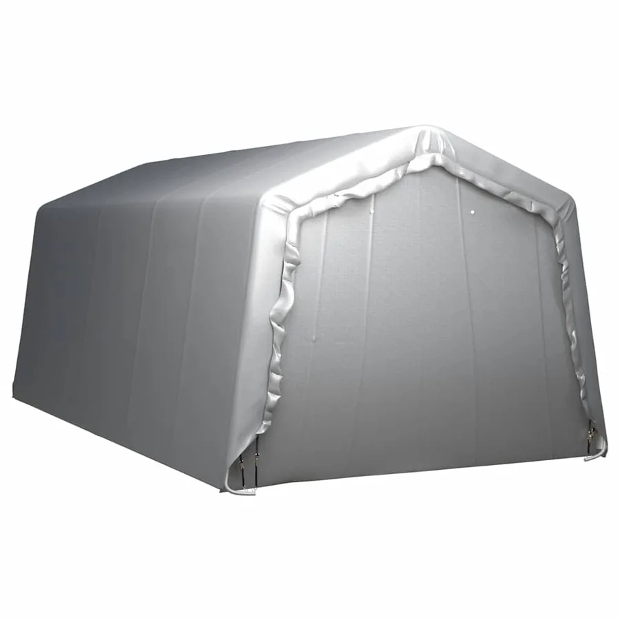 Tente de rangement 300x600 cm Acier Gris - 4