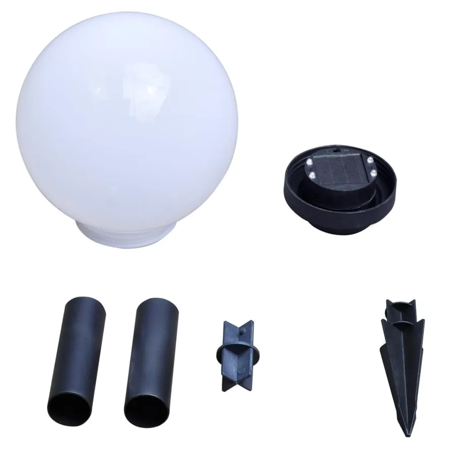 4 pcs Lampes d'allée d'extérieur à LED 30 cm et piquet au sol - 5
