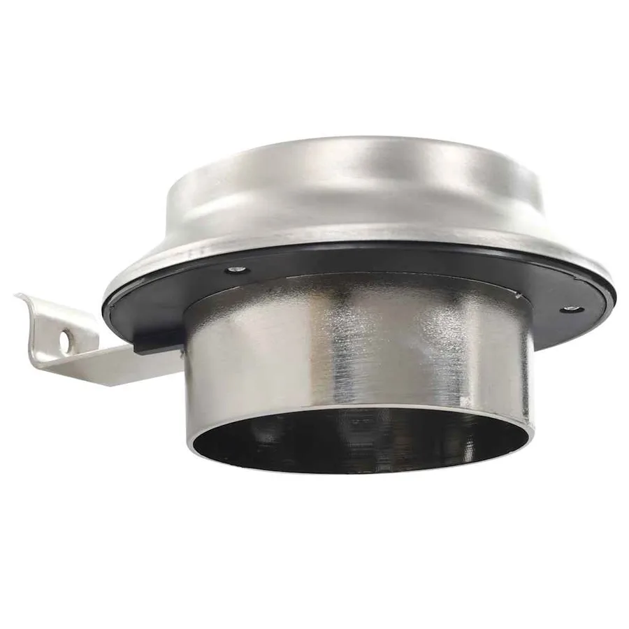 Lampe solaire à LED ronde d'extérieur 6 pcs 12 cm Blanc - 10