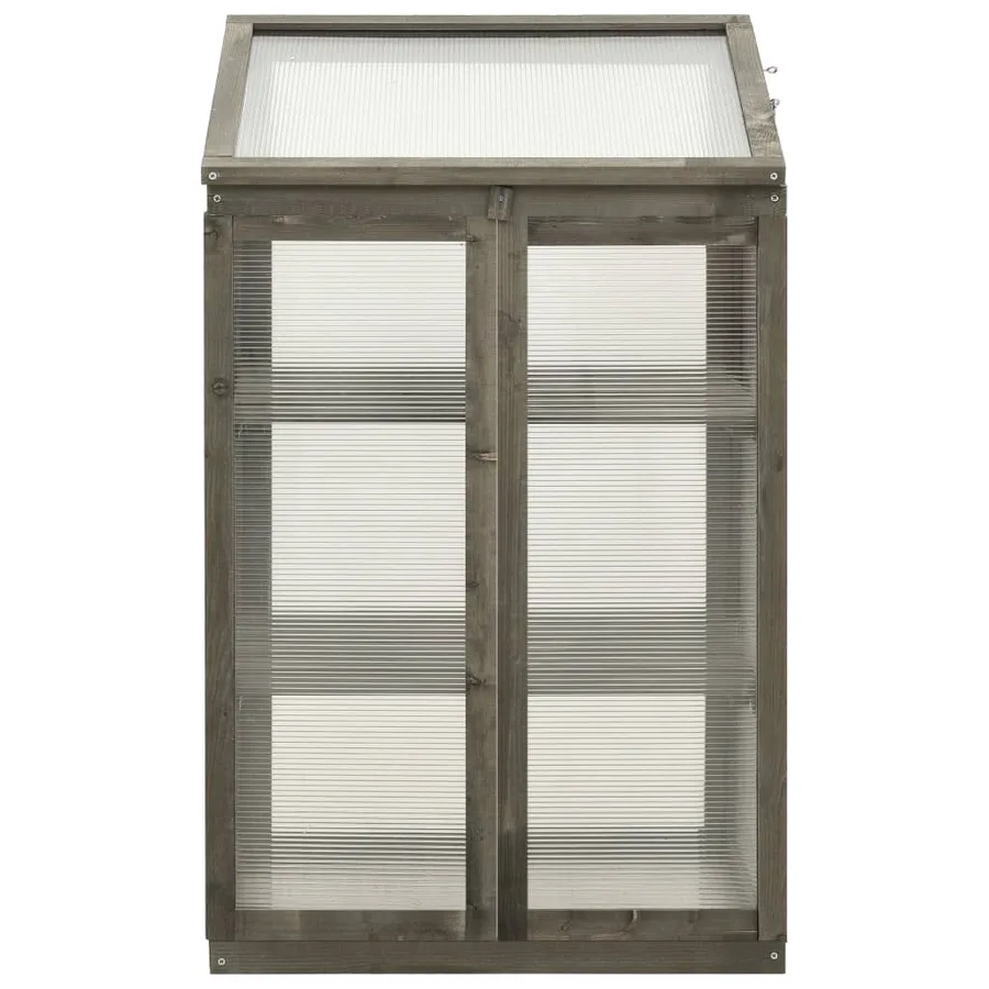 Serre 60x45x100 cm Bois de sapin - 3
