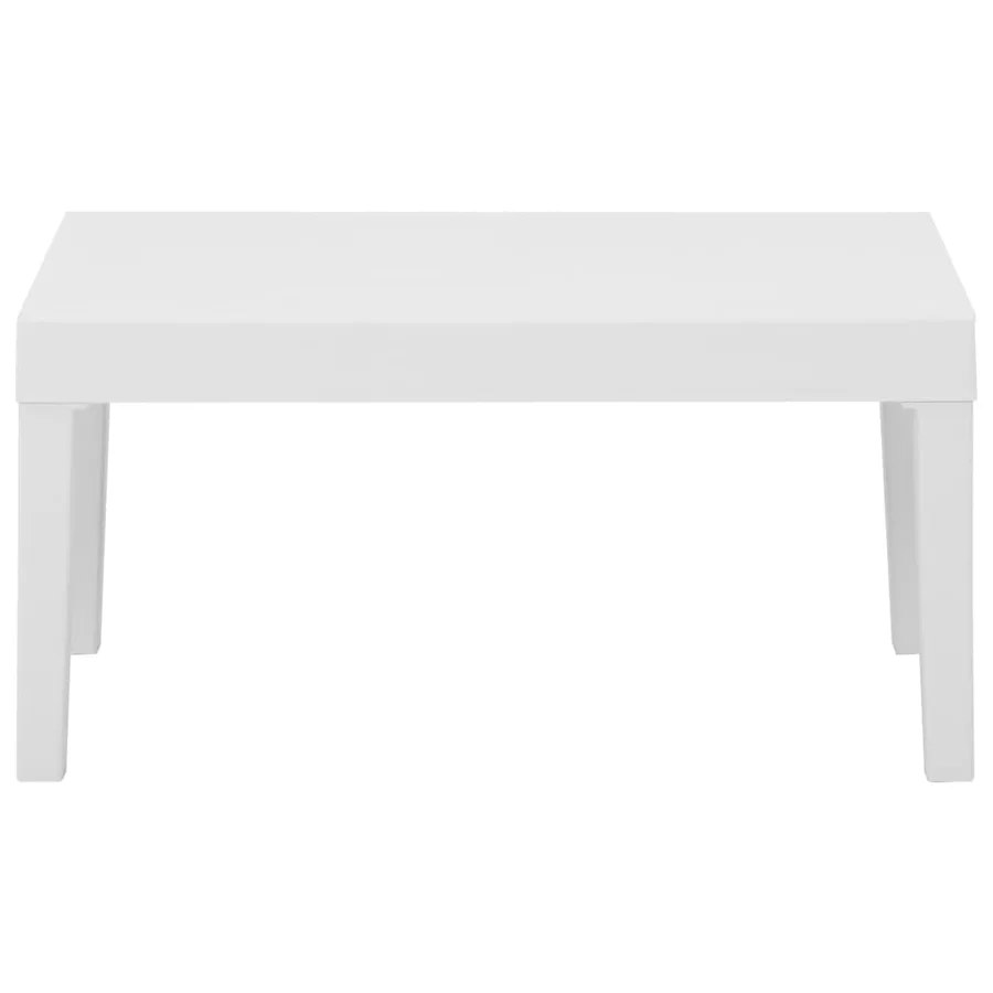 Salon de jardin 2 pcs avec coussins Plastique Blanc - 13