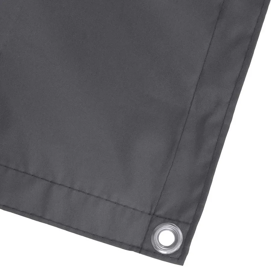 Écran de balcon Anthracite 75x500 cm Tissu Oxford - 3