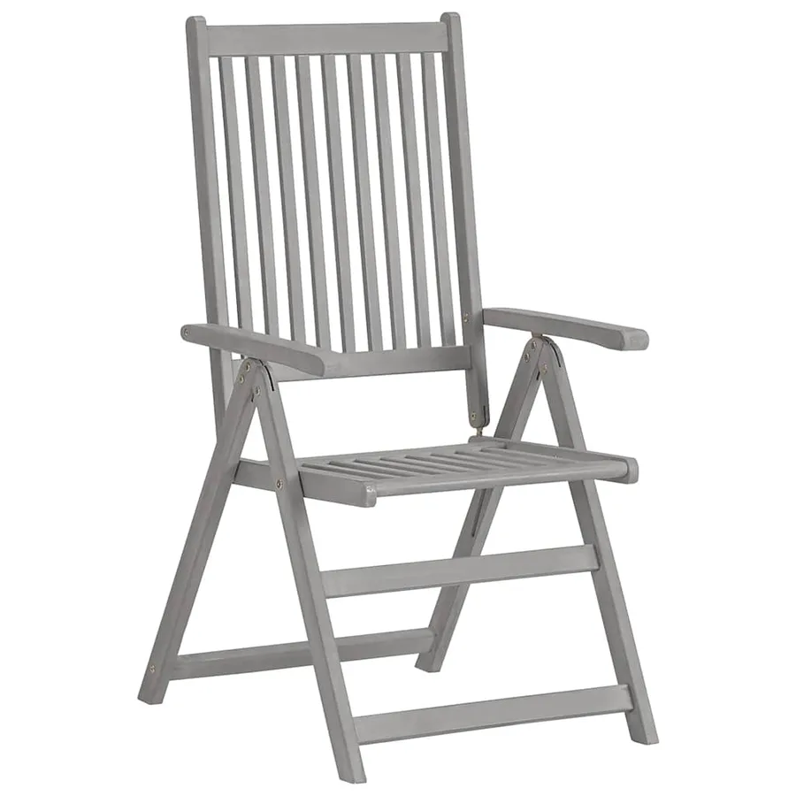 Ensemble à manger de jardin 7 pcs Bois d'acacia solide - 7