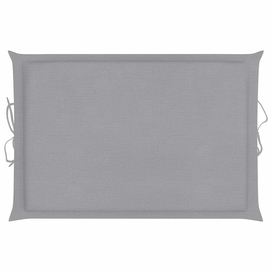 Chaise longue de jardin avec coussin Bois d'acacia solide - 12