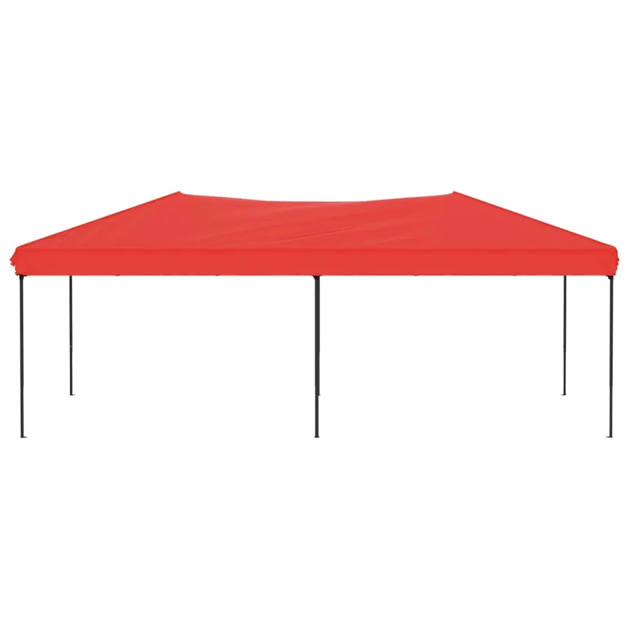 Tente de réception pliable Rouge 3x6 m - 3