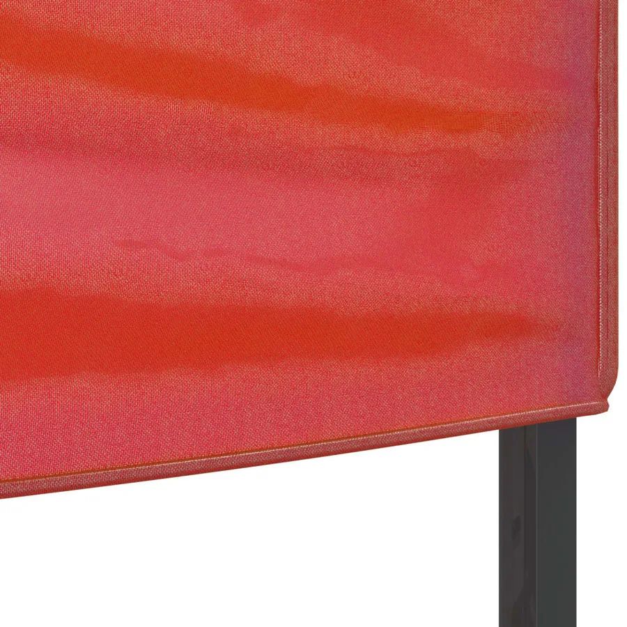 Tente de réception pliable Rouge 3x6 m - 5