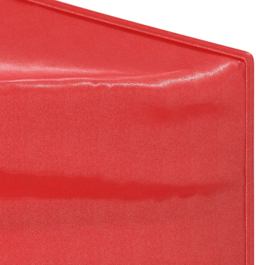 Tente de réception pliable Rouge 3x6 m - 6