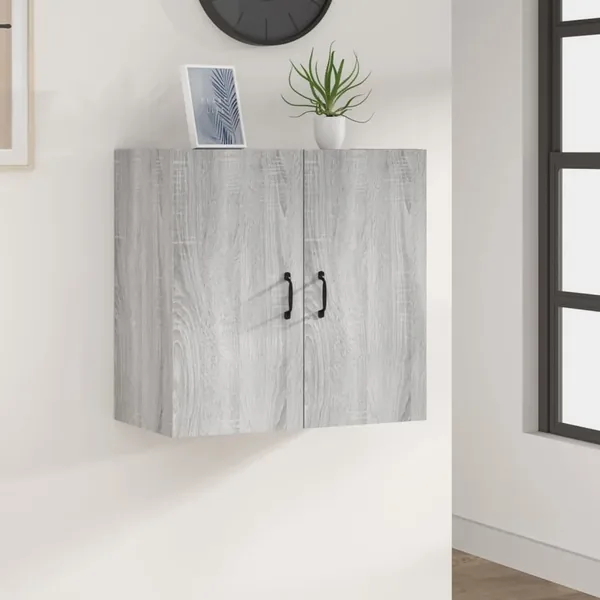 Armoire murale Sonoma gris 60x31x60 cm Bois d'ingénierie