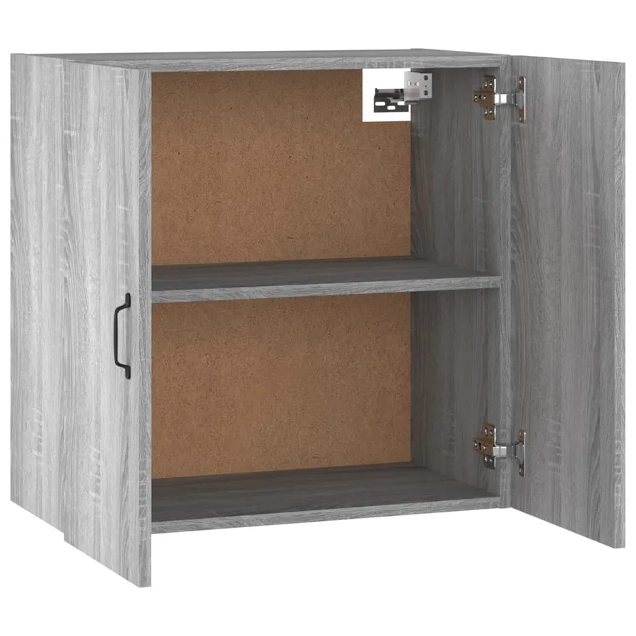 Armoire murale Sonoma gris 60x31x60 cm Bois d'ingénierie - 5