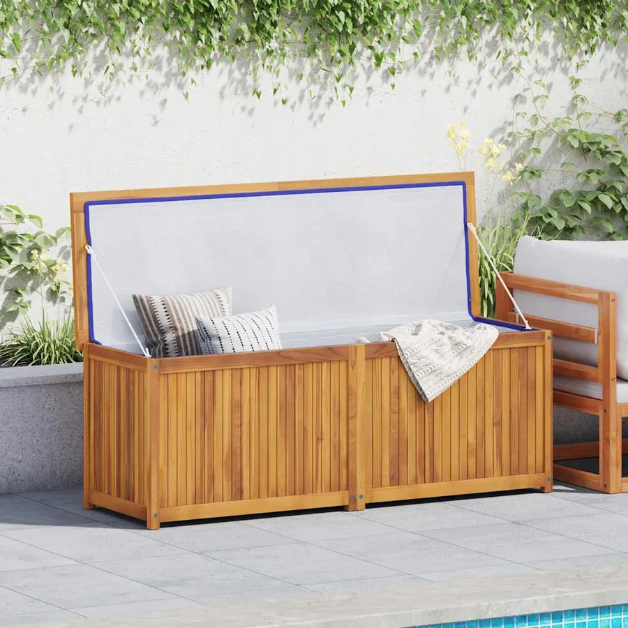 Boîte de jardin 150x50x55 cm Bois massif de teck