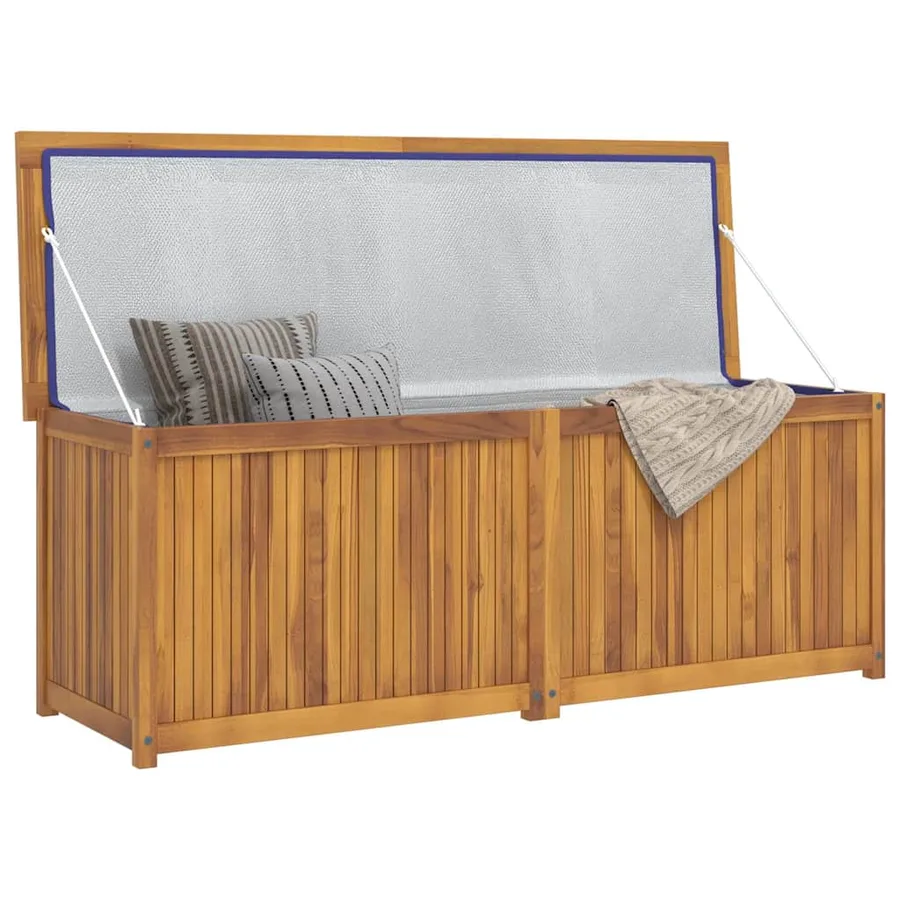 Boîte de jardin 150x50x55 cm Bois massif de teck - 3