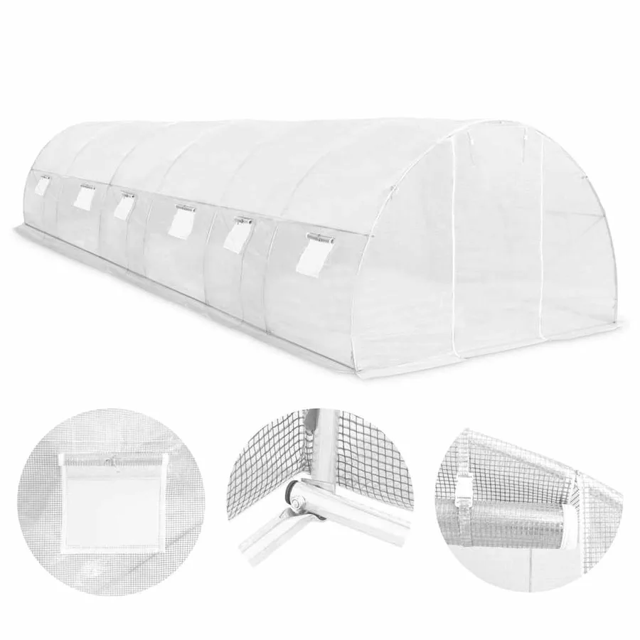 Serre 27 m² 900x300x200 cm - 6