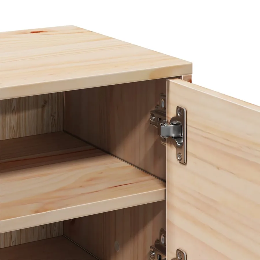 Armoire murale 31,5x30x30 cm Bois massif Pin - 10