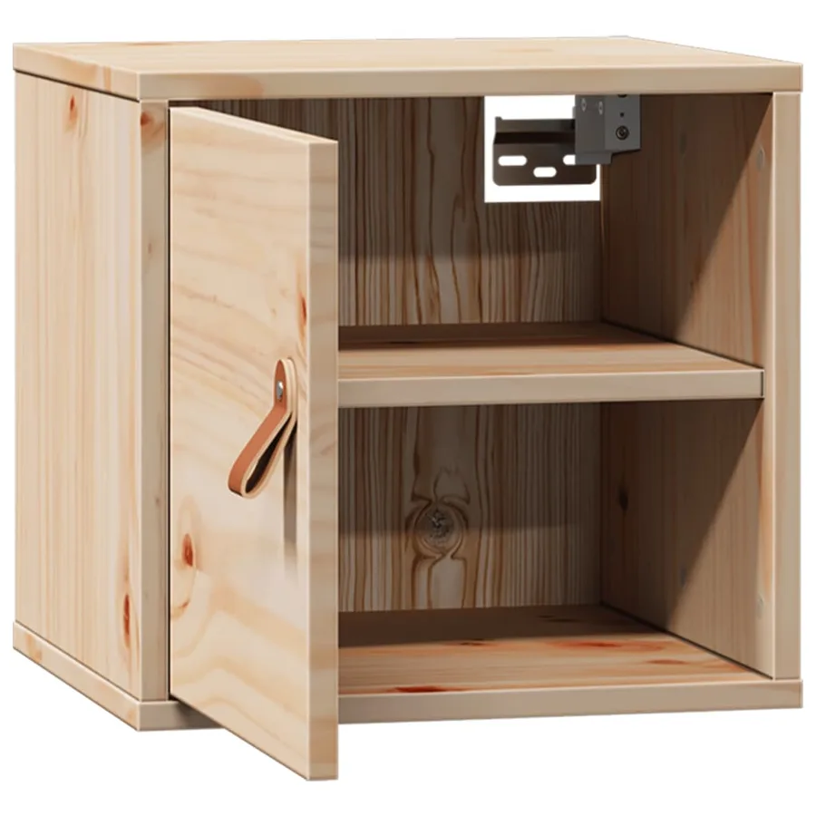 Armoire murale 31,5x30x30 cm Bois massif Pin - 6