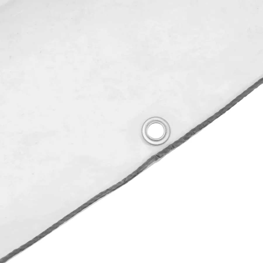 Bâche avec œillets Transparent 7 x 5 m Polyéthylène - 4