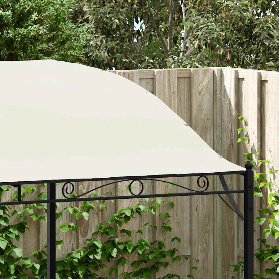 Chapiteau Tissu Blanc crème - 4