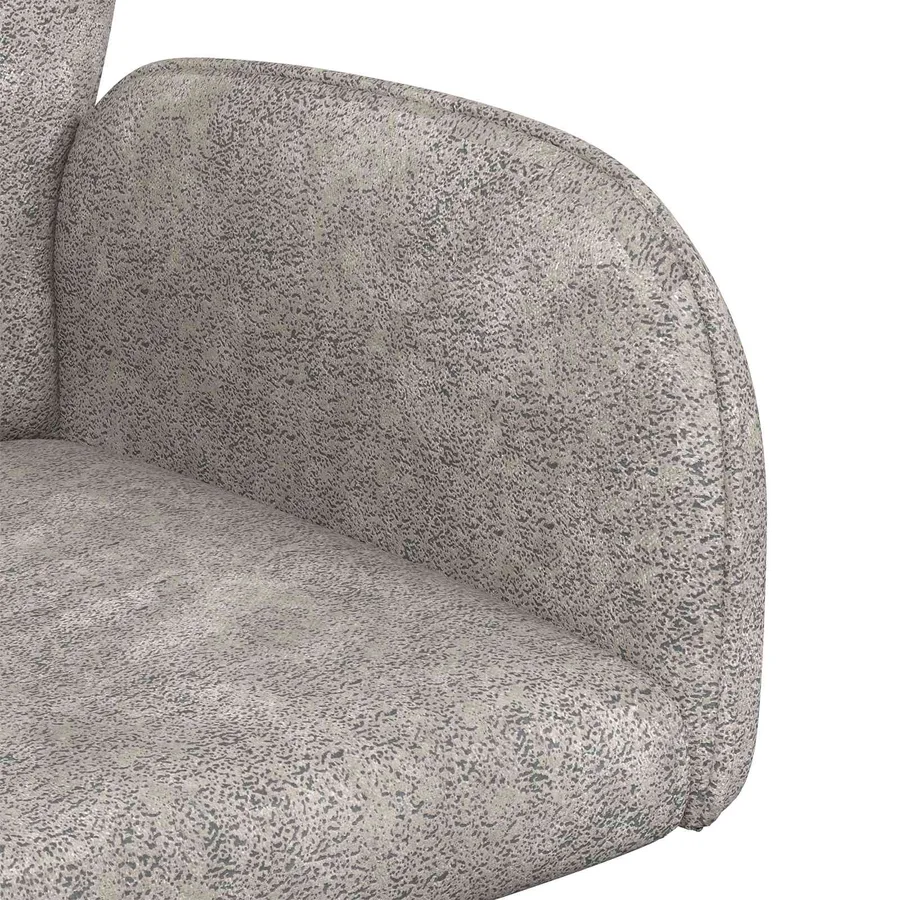 Chaises de salle à manger pivotantes 6 pcs Simili daim - 6